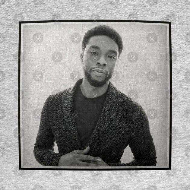 Chadwick Boseman Pillow by lahuwasi